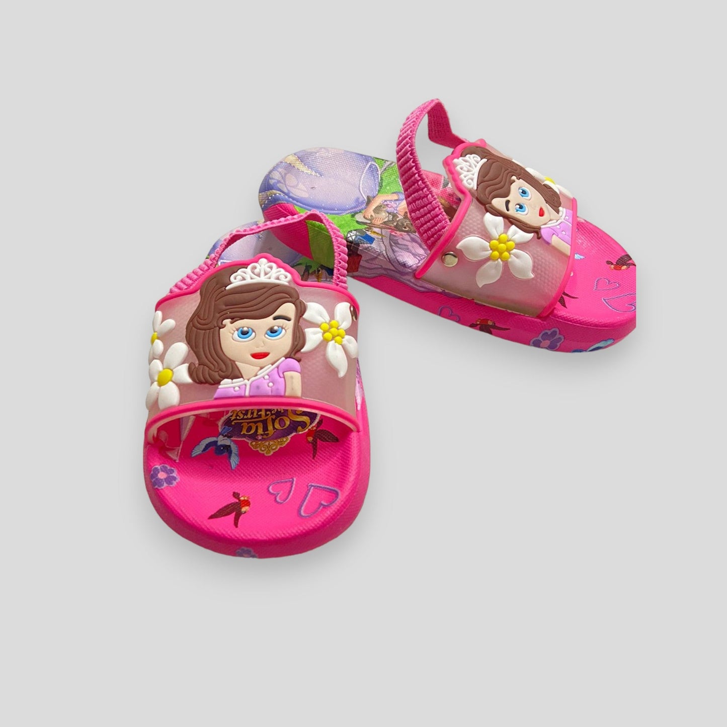 sophia mini - Dark Pink - Slippers