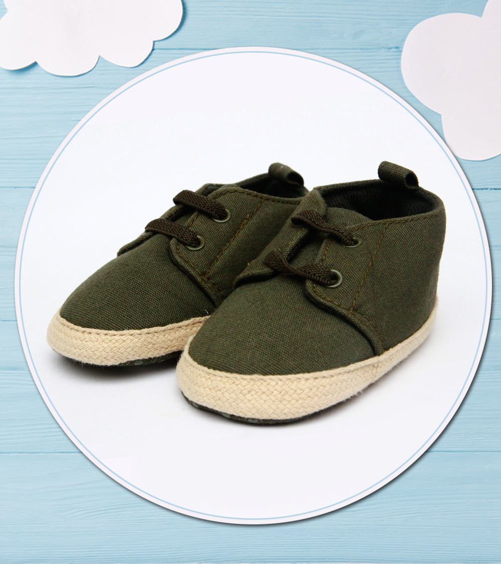 Green Snacker - Prewalker Shoes