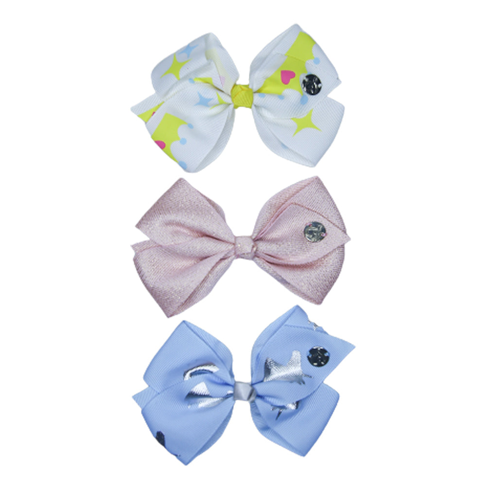 Bow Clips - Pack of 6 - Fashion Jewelry