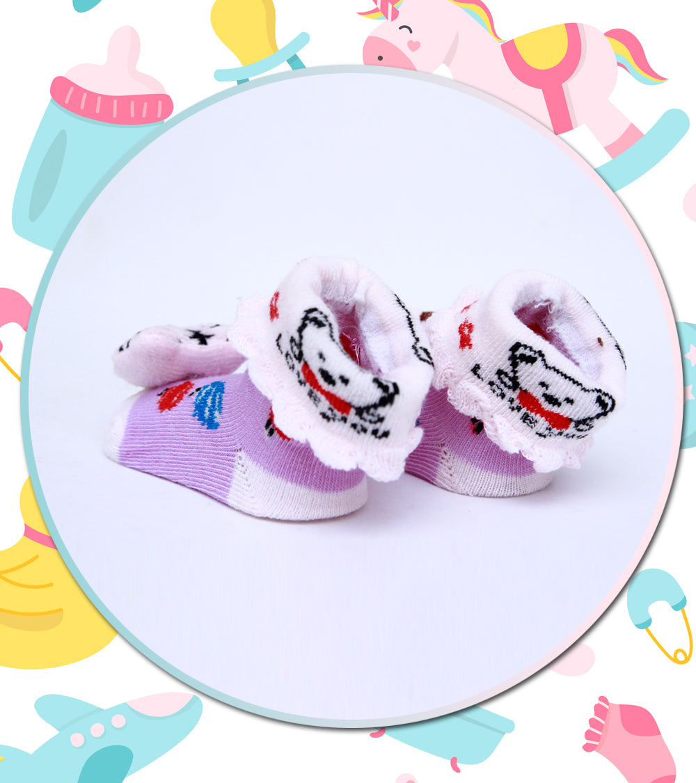 Purple Tiger - Booties