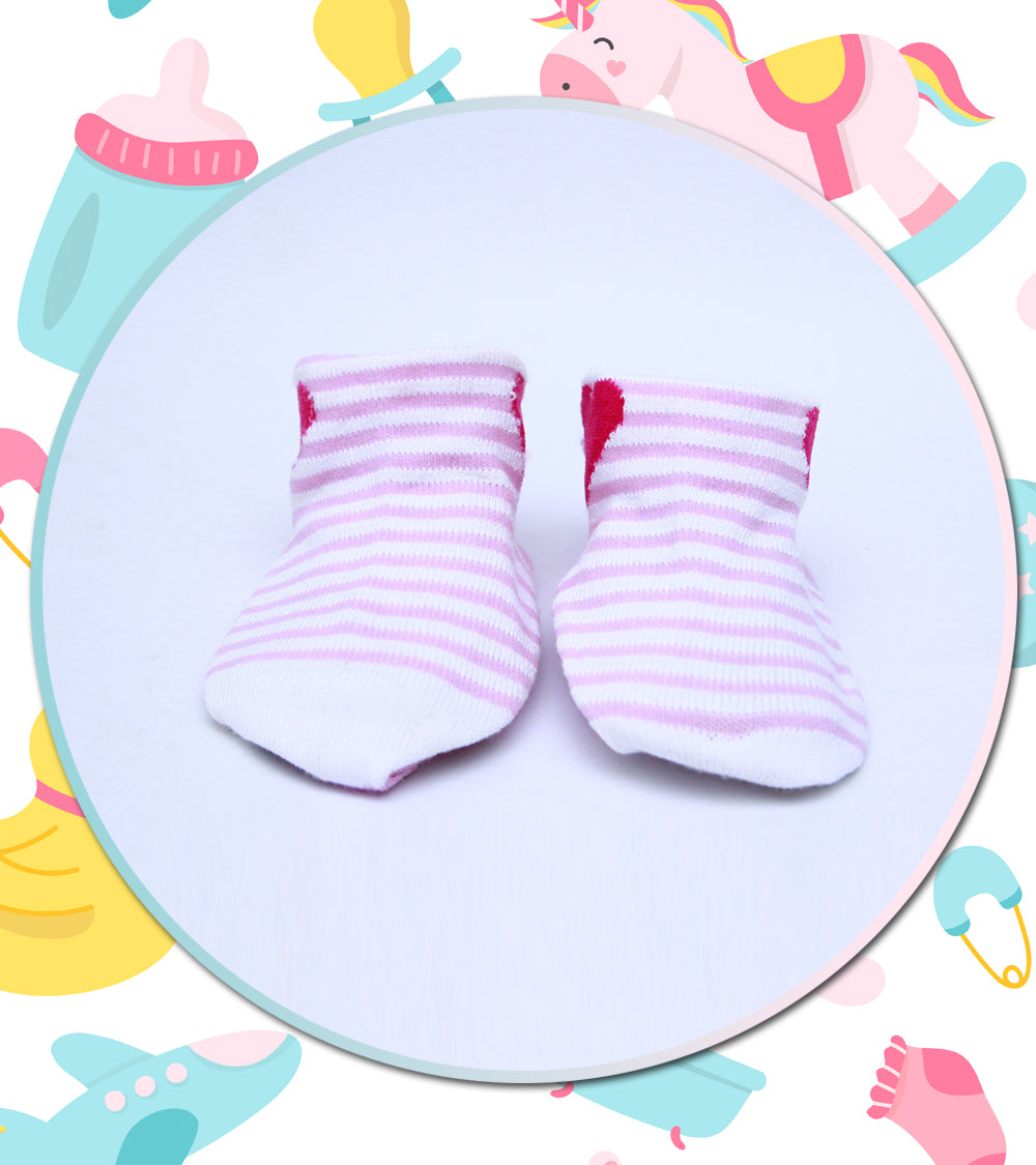 Pink Heart - Booties - Carter's