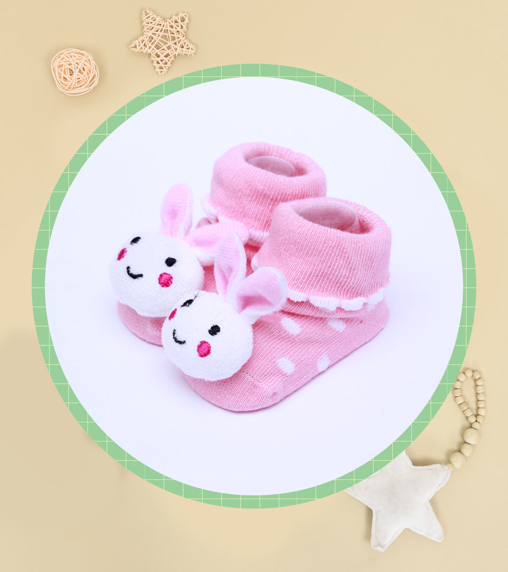 Rabbit & Frog - Booties - Aini Bear