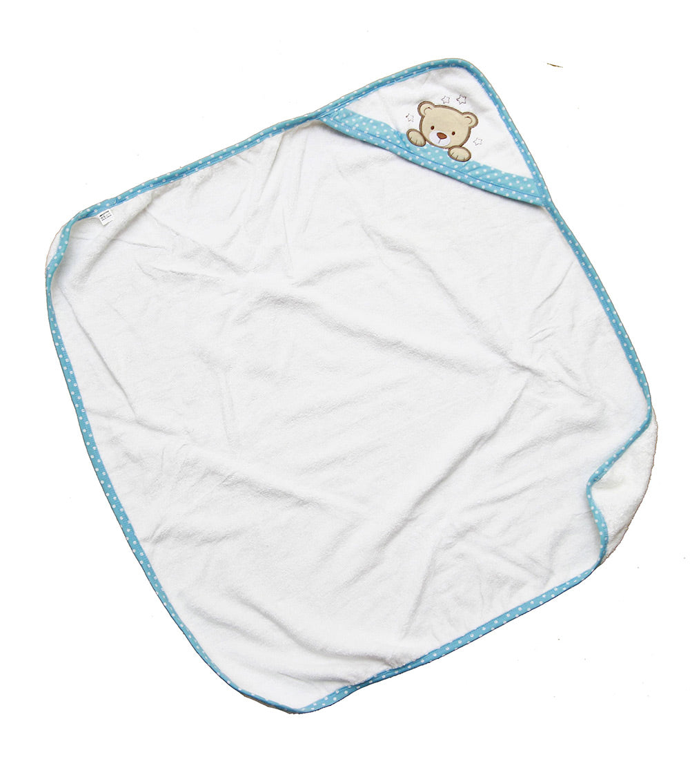 Blue Hooded - Towel Sheet