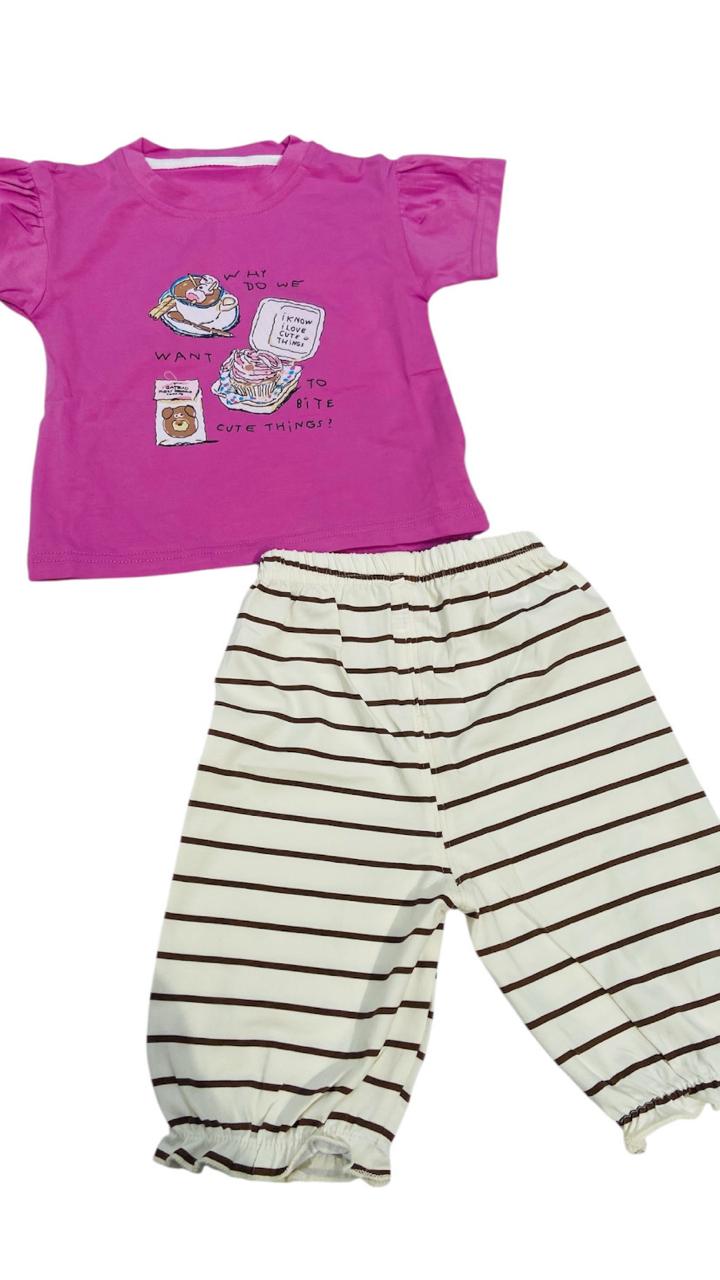 I Love Cute Thing 2 pcs Dress