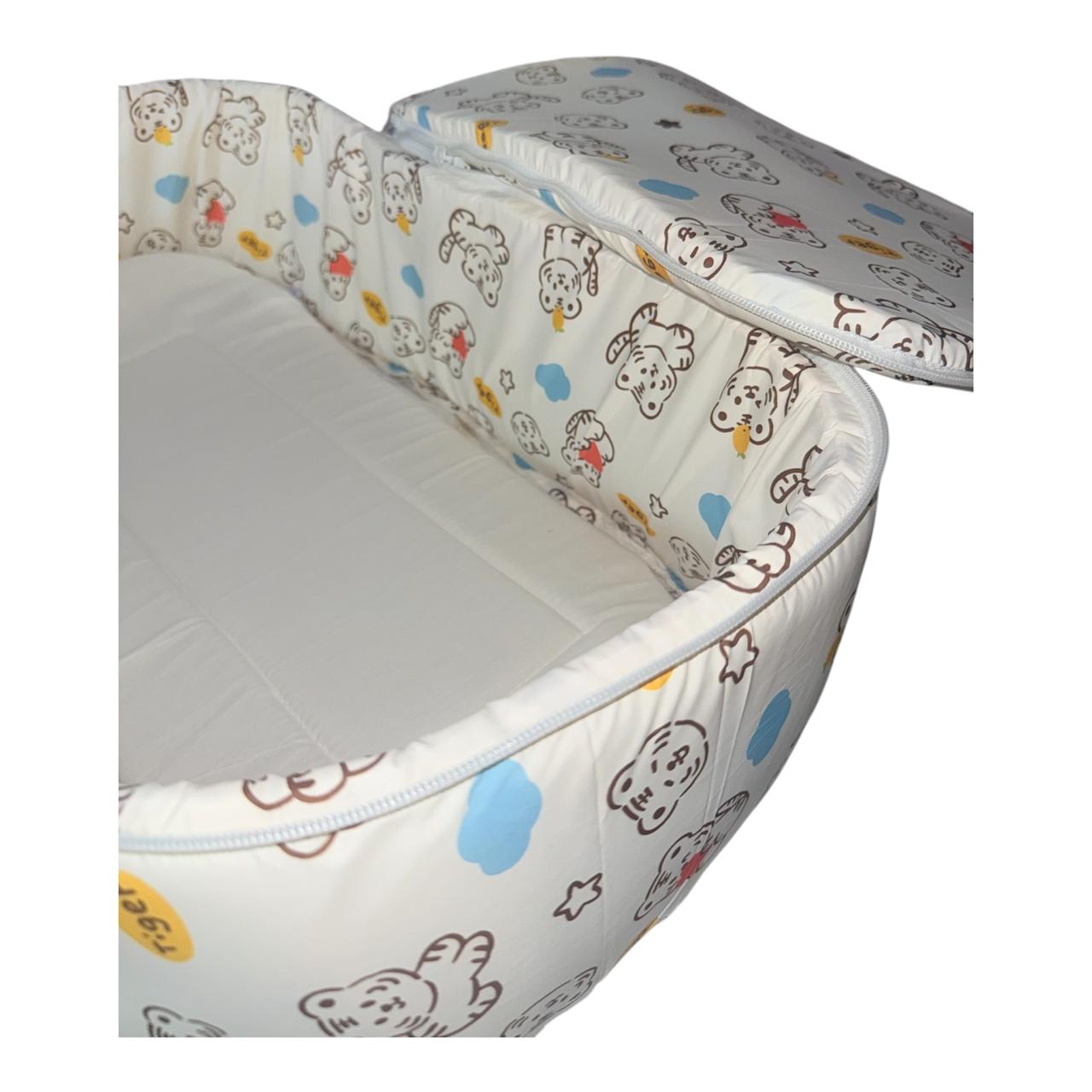 Tiger Carry Cot White