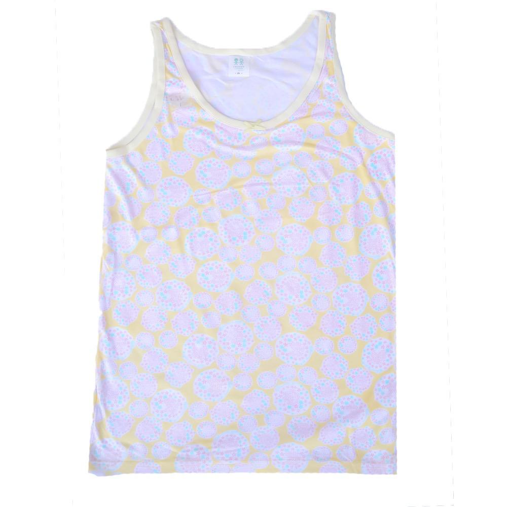 Yellow Floral Tank Top