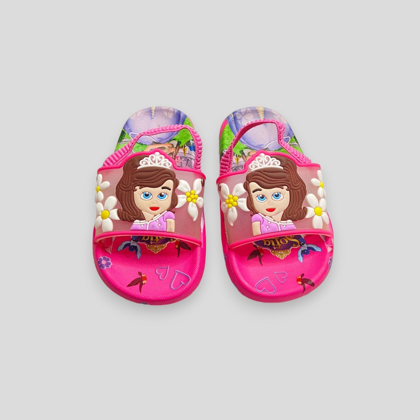 sophia mini - Dark Pink - Slippers