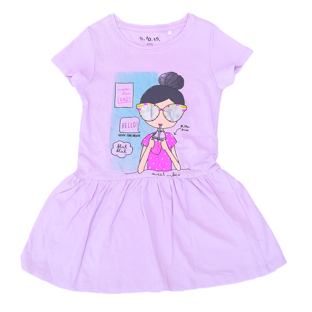 Ms. Candy Doll - Purple - Summer Frock