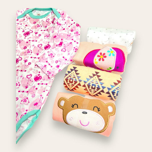 Body Suit half Sleeves - Assorted Design - Pack Of 5 - Carter's bluefly