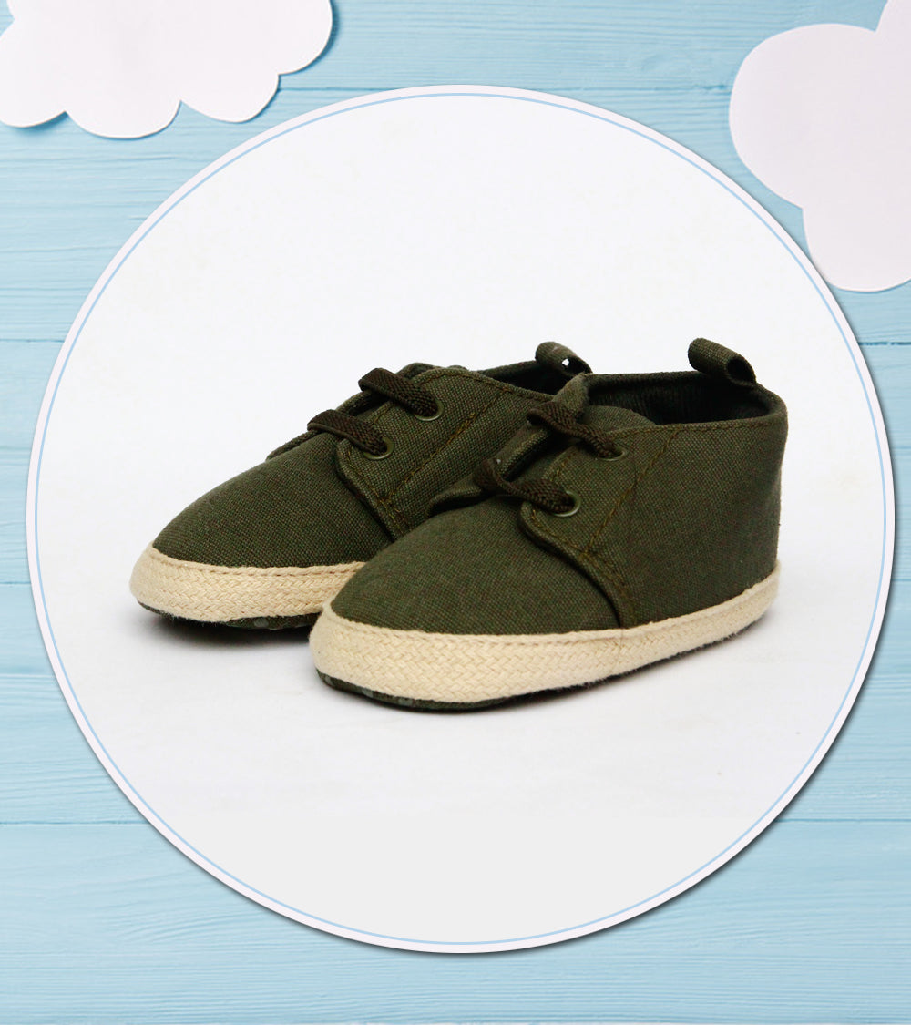 Green Snacker - Prewalker Shoes