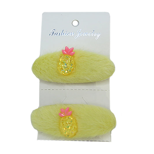 Pineapple Clips - Pack of 2 - Fashion Jewelry