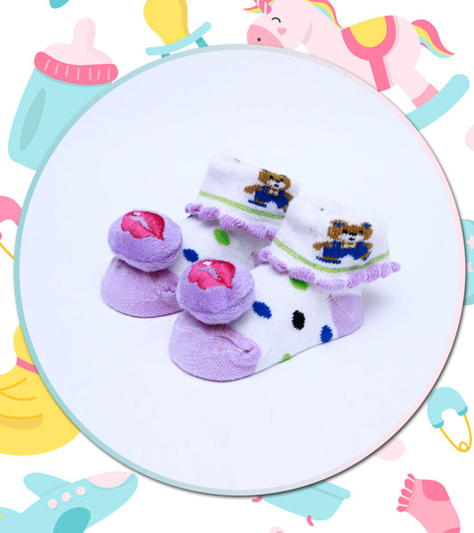 Purple Lips - Booties