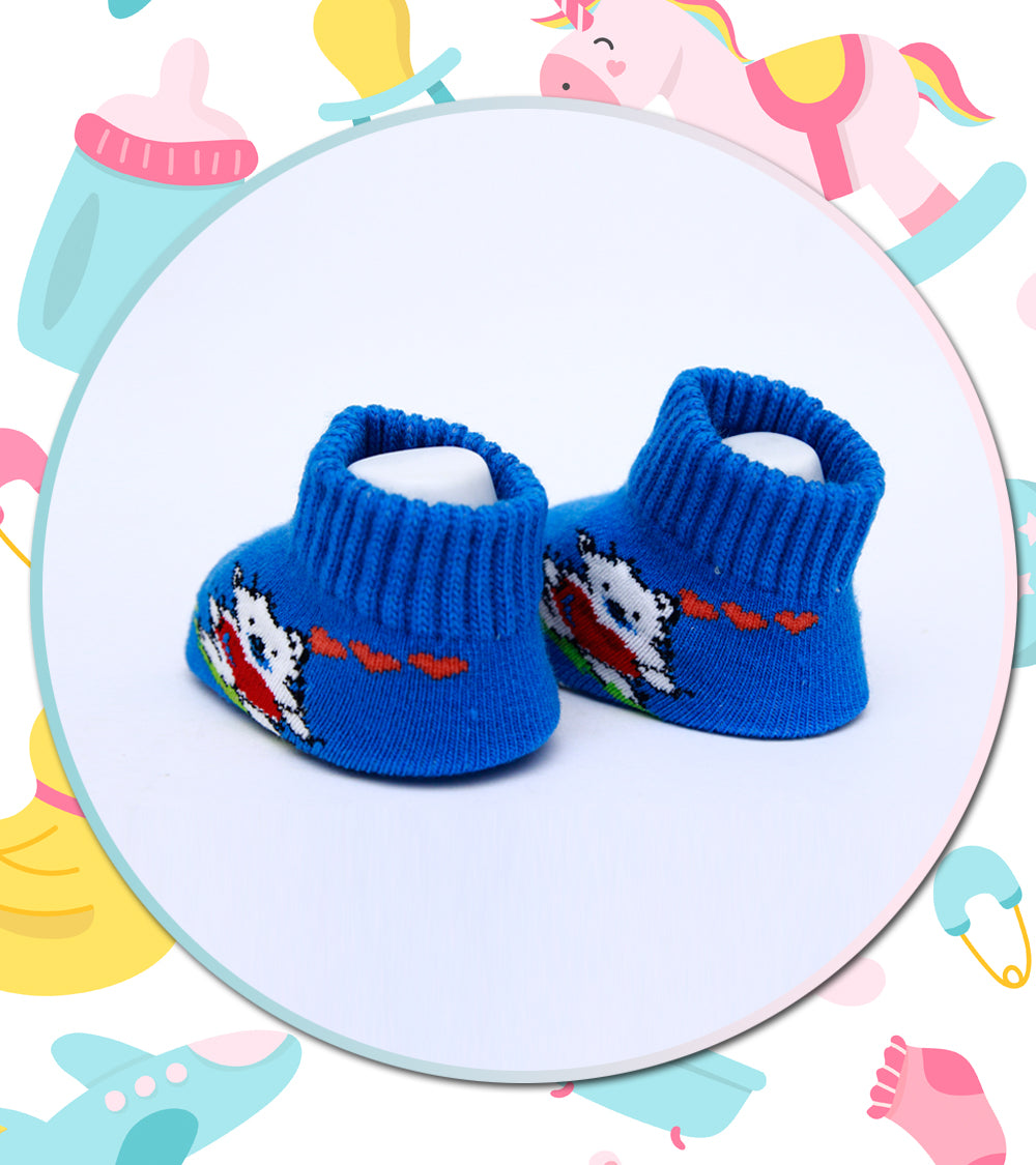 Bear Blue - Booties