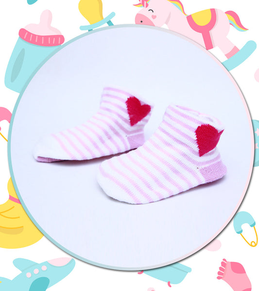 Pink Heart - Booties - Carter's