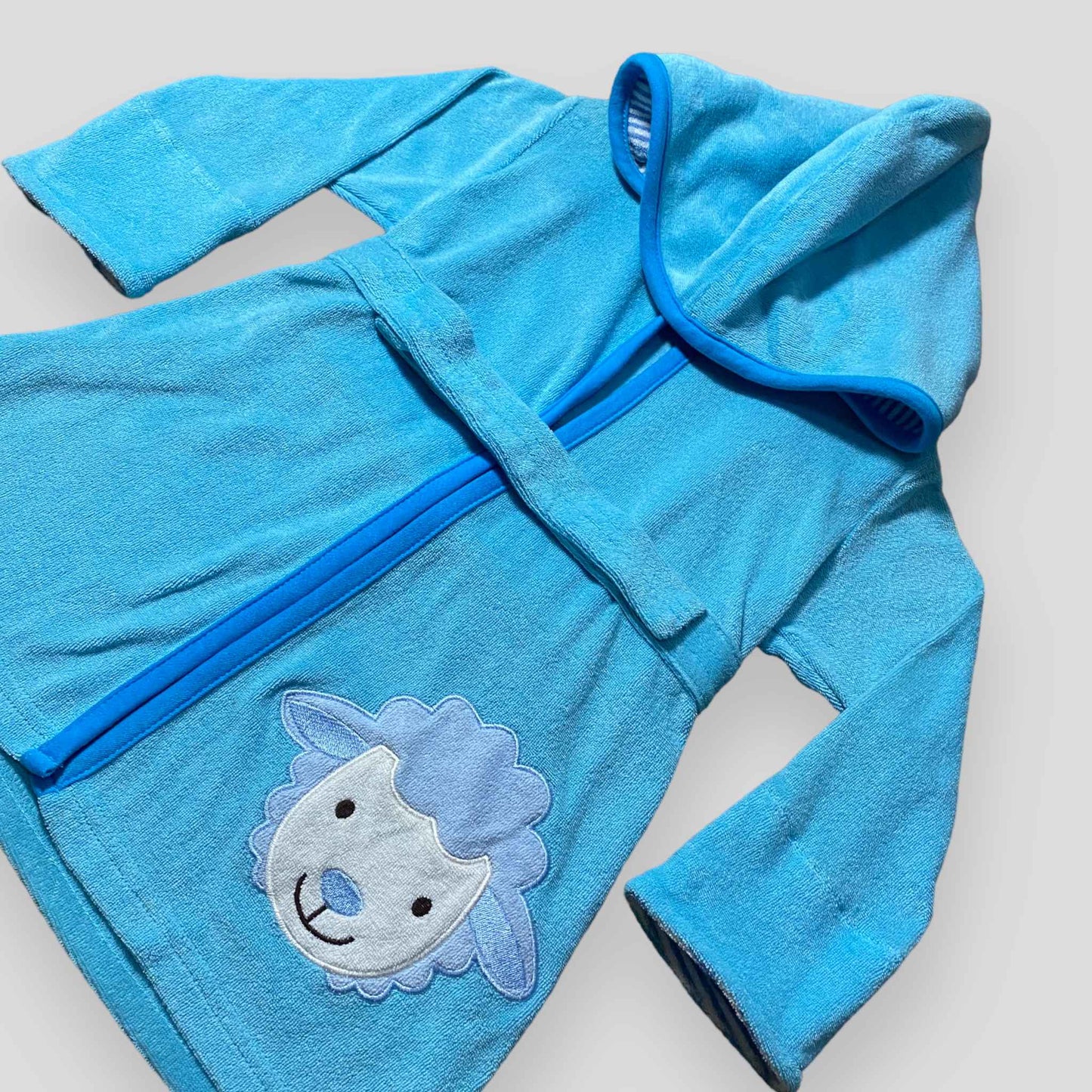 Hooded Bath Rope - Blue