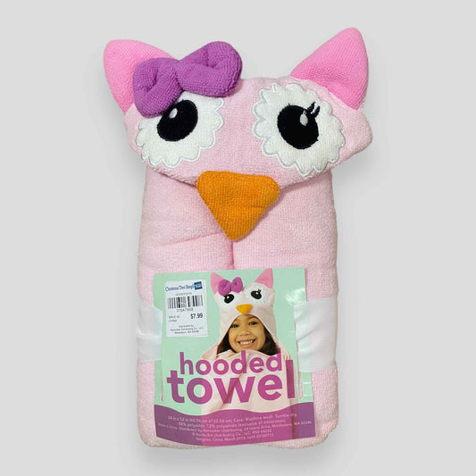 Tweety Hooded Bath - Pink