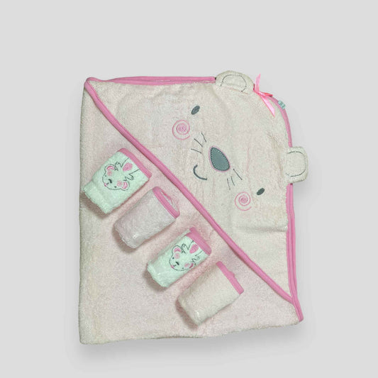 Kitty - Pink - Towel 5 Pcs Set