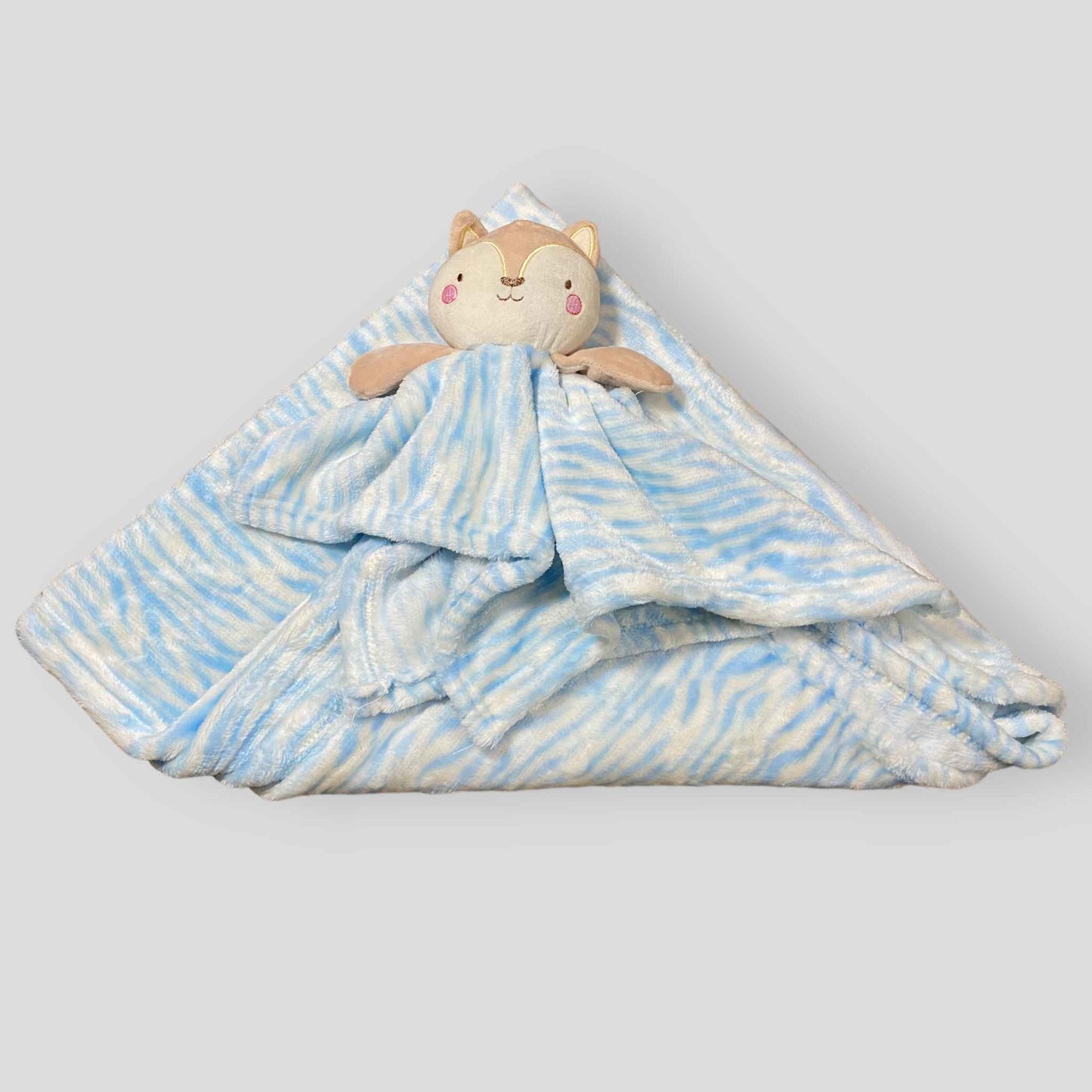 Toy Blanket - 2 Pcs Set - Blue
