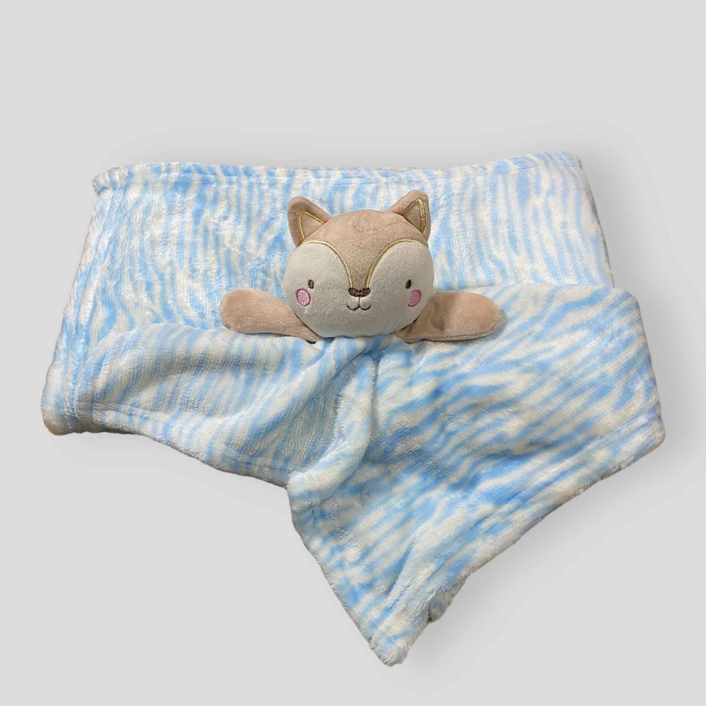 Toy Blanket - 2 Pcs Set - Blue