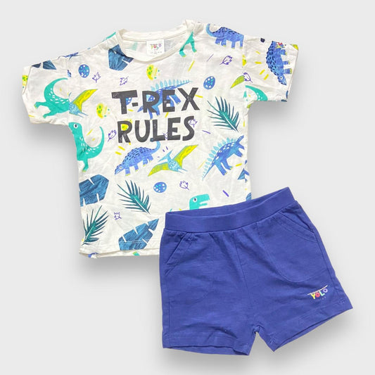 Yolo Dino summer suit 2 pc