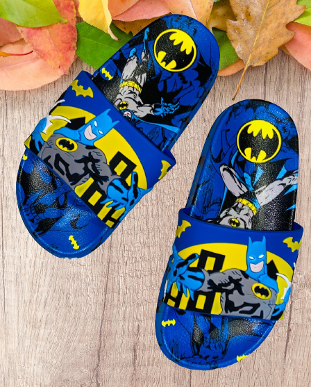 Batman - Blue Slippers