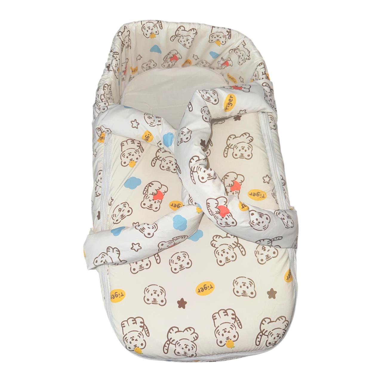 Tiger Carry Cot White