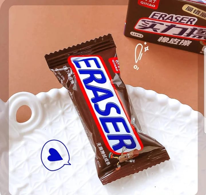 Brown Chocolate-Eraser