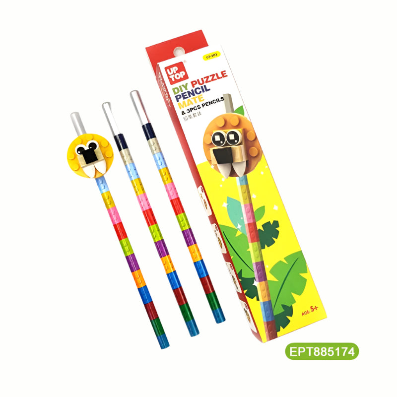 DIY Puzzle Pencil Mate