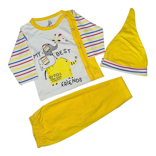 My Best Friend Elepehant 3 pcs Dress