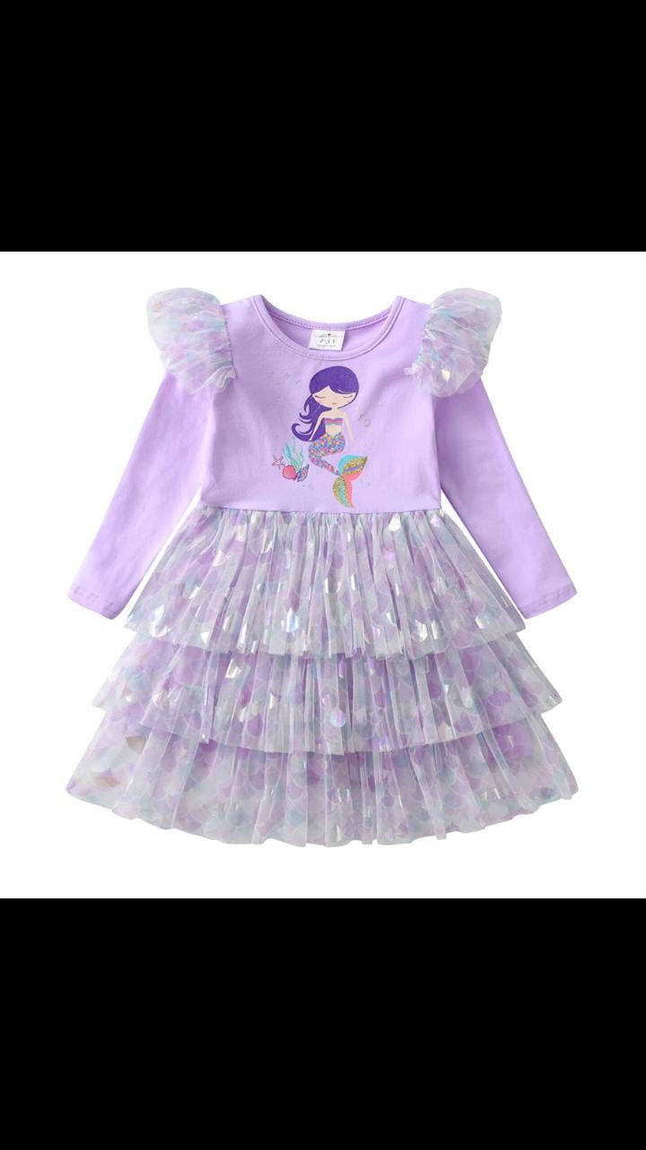 Light Mermaid Frock