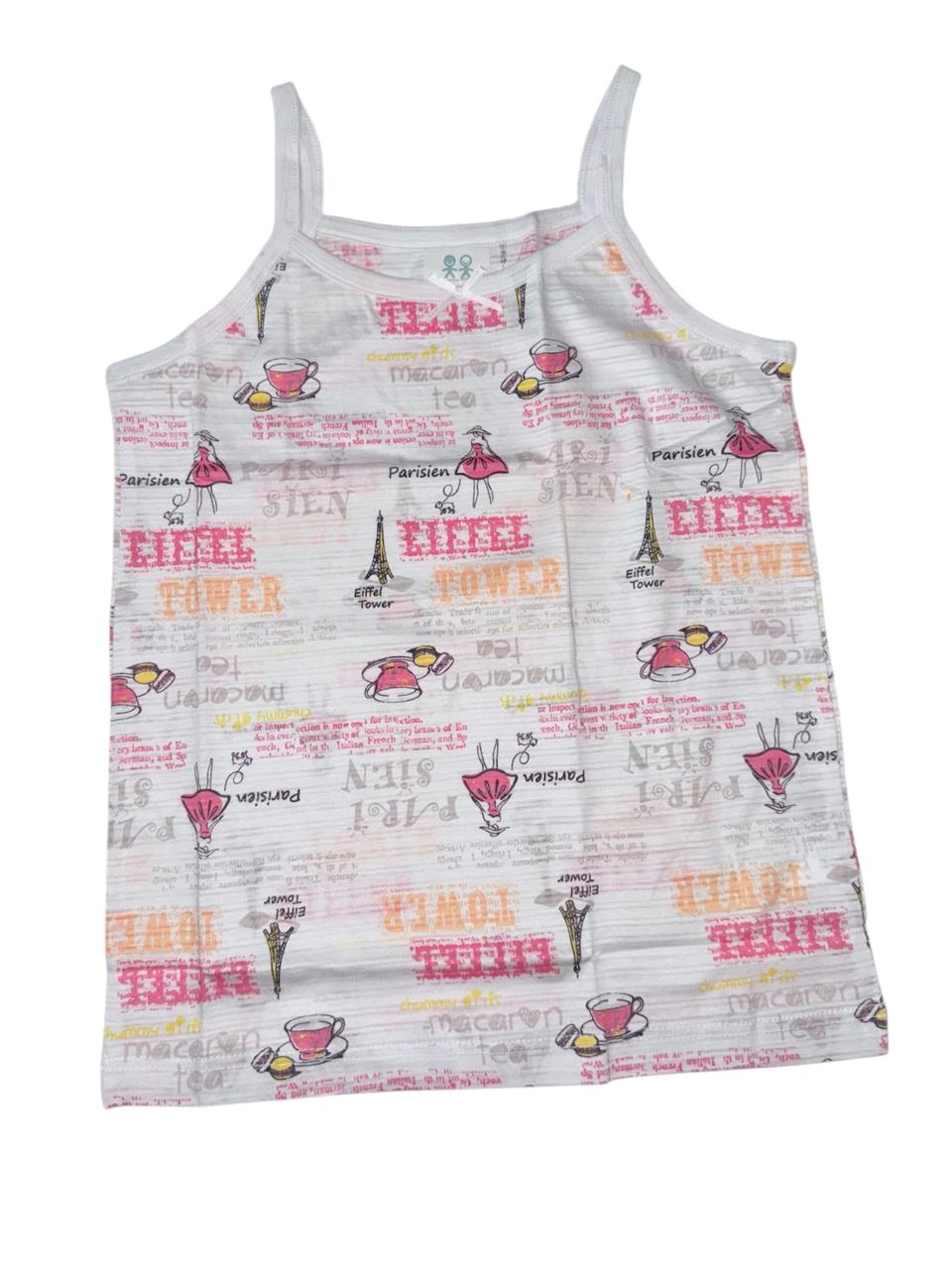 Tea At Eiffel Tower-Tank Top