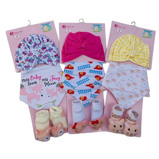 Turban Cap-Pack Of 3 Sets